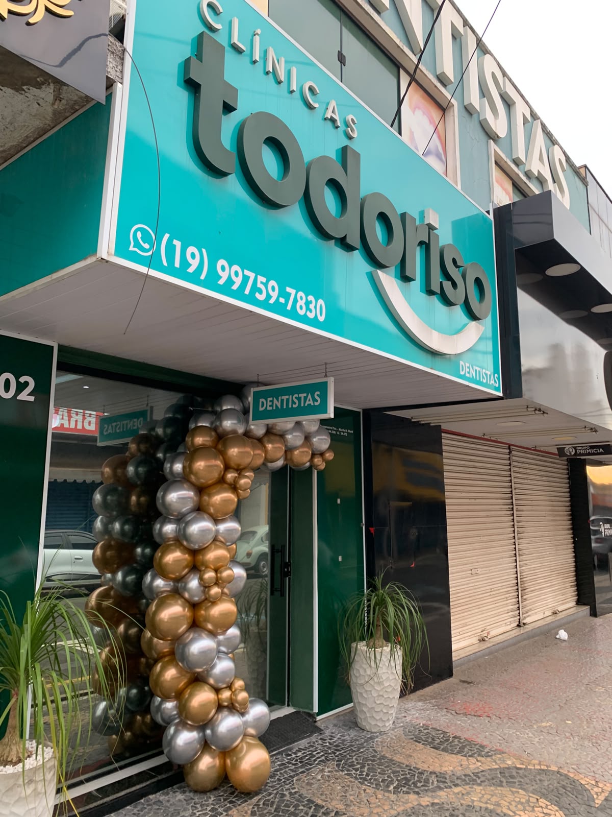 Dentista em Santa Bárbara d'Oeste - fachada da Clínica Todoriso